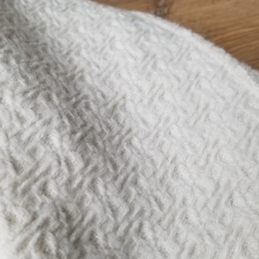 Cream XS Jessica Simpson textured wool coat - Picture 5 of 7